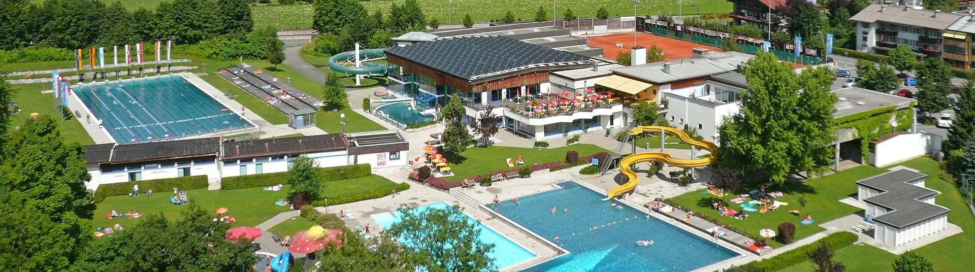 Direkt in der Nähe der Panorama Badewelt St. Johann